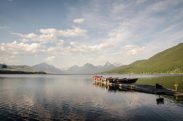 Glacier Poster featuring the photograph Lake McDonald by Margaret Pitcher