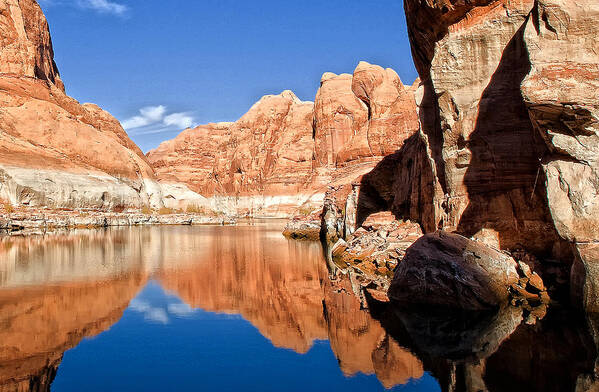 Lake Powell Poster featuring the photograph Lake Powell by Wade Aiken