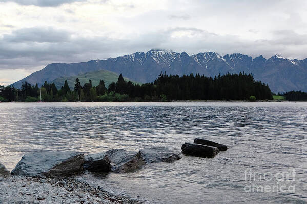  Queenstown Poster featuring the photograph Lake Wanaka,Queenstown, New Zealand by Yurix Sardinelly