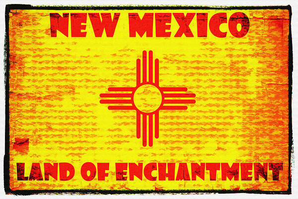 New Mexico Poster featuring the photograph Land of Enchantment by Diana Powell
