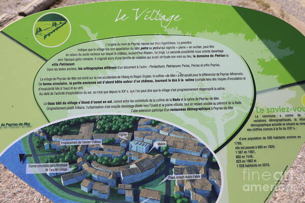 France Poster featuring the photograph Le Village S. France by Chuck Kuhn