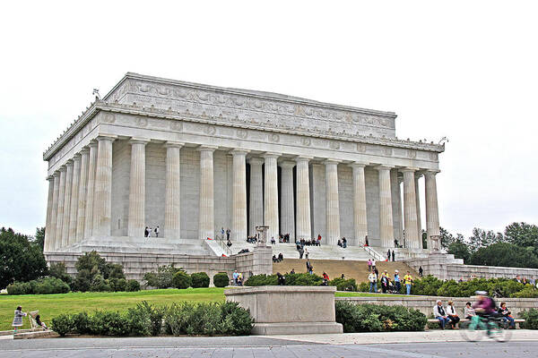 Lincoln Memorial Poster featuring the photograph Lincoln Memorial - Washington, D.C. by Richard Krebs
