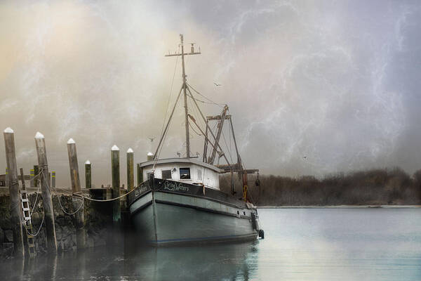 Boat Poster featuring the photograph Living Waters by Robin-Lee Vieira