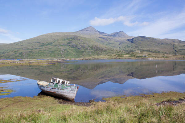 Loch Poster featuring the photograph Loch Beg Reflections by Pete Walkden