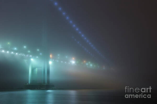 Kremsdorf Poster featuring the photograph Lost In Fog by Evelina Kremsdorf