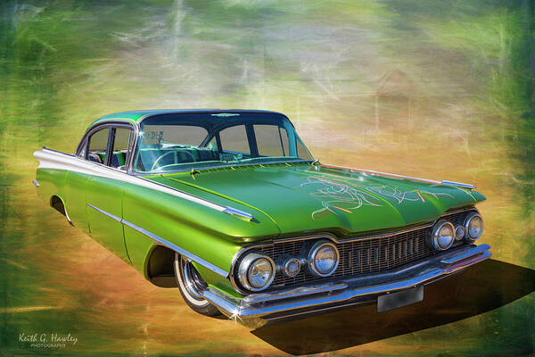 Car Poster featuring the photograph Low Down Olds by Keith Hawley