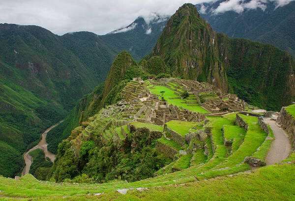 Peru Poster featuring the photograph Machu Picchu #2 by John Roach