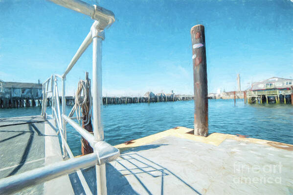 Macmillan Pier Poster featuring the photograph MacMillan Pier by Michael James