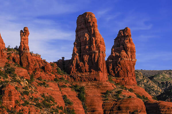 Acrylic Poster featuring the photograph Megalithic Red Rocks by Mark Myhaver