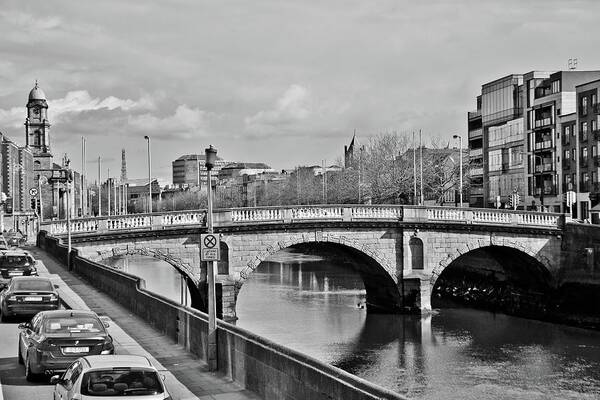 Mellows Bridge Poster featuring the photograph Mellows Bridge in Dublin by Marisa Geraghty Photography