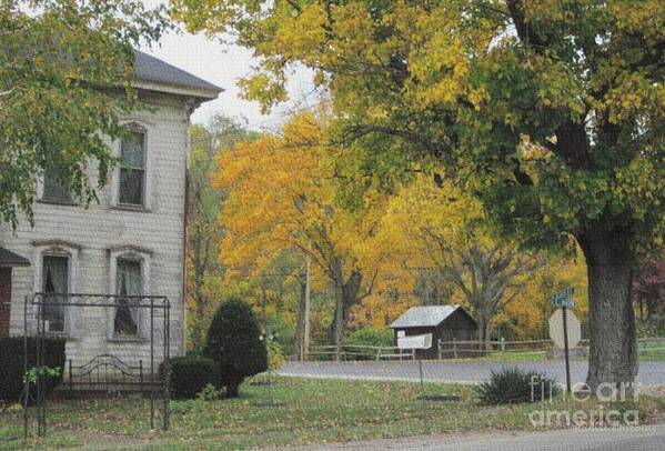 Photggraphy Poster featuring the photograph Mifflin, Ohio by Kathie Chicoine