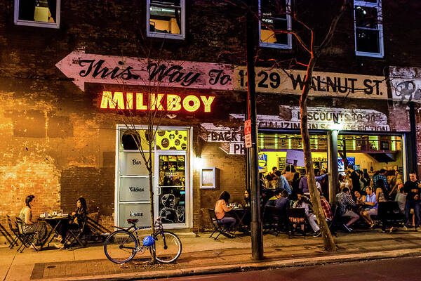 Milkboy Philadelphia Poster featuring the photograph Milkboy - 1033 by David Sutton