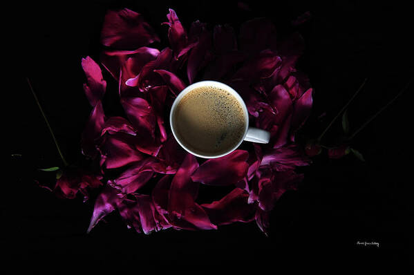Petals Poster featuring the photograph Morning Coffee by Randi Grace Nilsberg