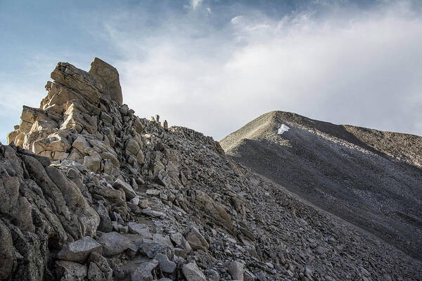 Mt. Antero Poster featuring the photograph Mt. Antero Summit by Aaron Spong