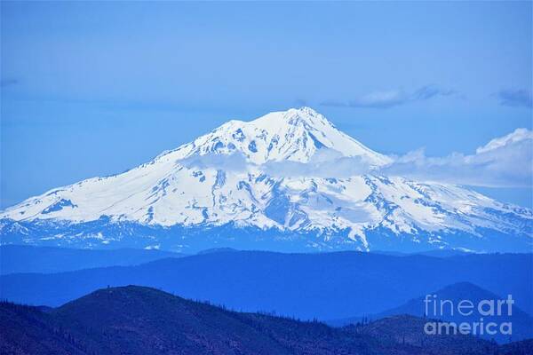 Mountains Poster featuring the photograph Mt. Shasta, California by Merle Grenz