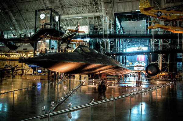 Sr-71 Poster featuring the photograph National Treasures by Daryl Clark