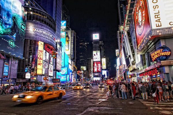 New York City Poster featuring the photograph New York City by John Daly