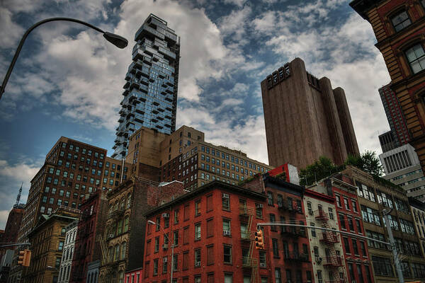 New York City Poster featuring the photograph NYC - Tribeca 002 by Lance Vaughn