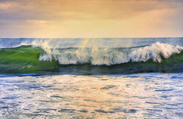 Ocean Waves Poster featuring the photograph Ocean Waves by Darius Aniunas