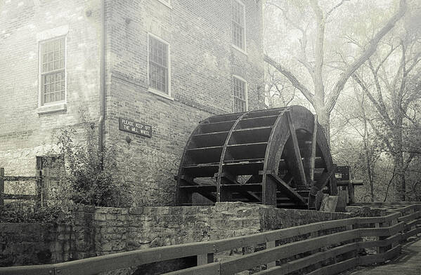 Old Graue Mill Poster featuring the photograph Old Graue Mill by Julie Palencia