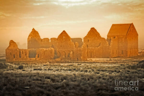 Old Irish Ruins Poster featuring the photograph Old Irish Ruins by Imagery by Charly