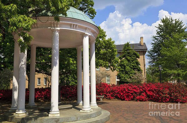 Old Well Poster featuring the photograph Old Well at Chapel Hill in Spring by Jill Lang