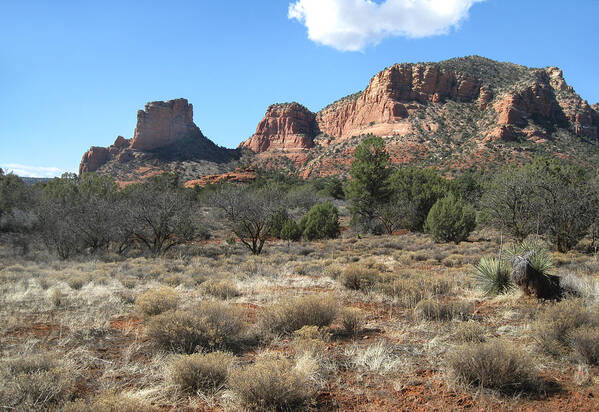 Sedona Poster featuring the photograph On a Clear Day by Gordon Beck