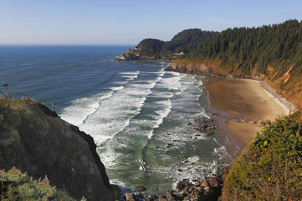 Oregon Coast Poster featuring the photograph Oregon Coast No 1 by Belinda Greb