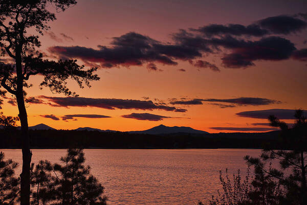 Lake Poster featuring the photograph Ossipee Lake by John Rowe