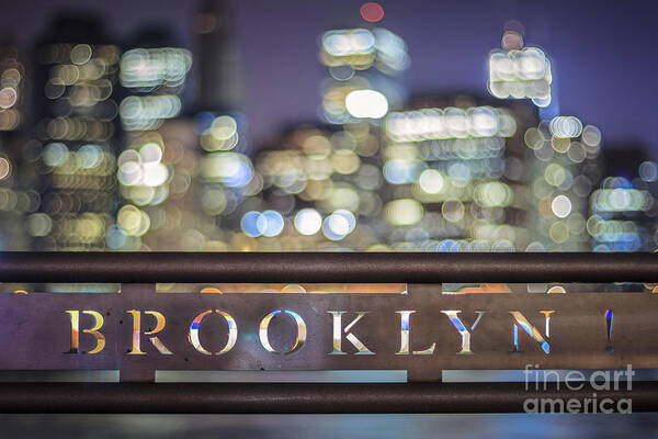 Kremsdorf Poster featuring the photograph Out Of Brooklyn by Evelina Kremsdorf