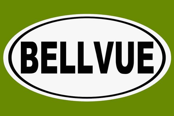 Bellvue Poster featuring the photograph Oval Bellvue Colorado Home Pride by Keith Webber Jr