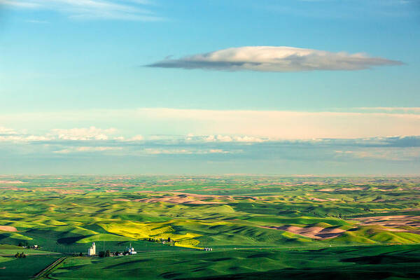 Palouse Poster featuring the photograph Palouse Point of View by Todd Klassy