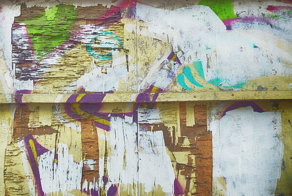 Peeling Paint Poster featuring the photograph Panamanian Texture No.3 by Jessica Levant