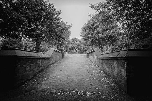 Flaybrick Poster featuring the photograph Pathway by Spikey Mouse Photography