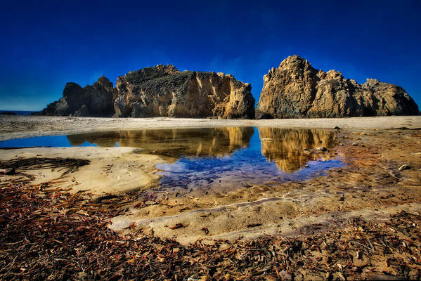 Jennifer Rondinelli Reilly Poster featuring the photograph Pheiffer Beach #15 - Big Sur, CA by Jennifer Rondinelli Reilly - Fine Art Photography
