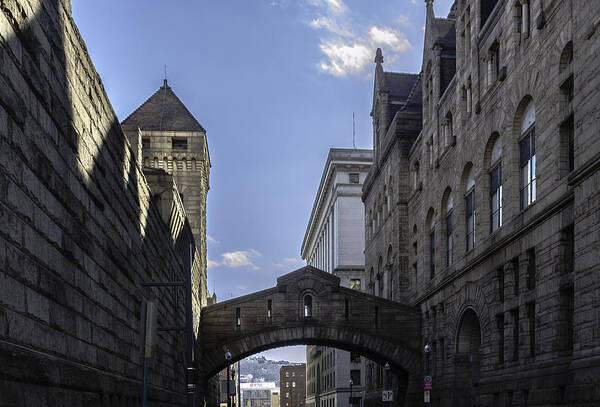 Pittsburgh Poster featuring the photograph Pittsburgh Bridge of Sighs by Steven Richman