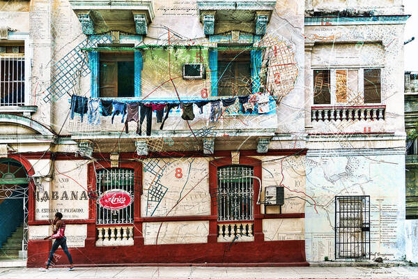 Cuba Poster featuring the photograph Plano De La Habana by Sharon Popek