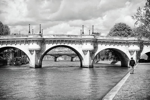 Pont Neuf Poster featuring the photograph Pont Neuf, Paris by Jean Gill