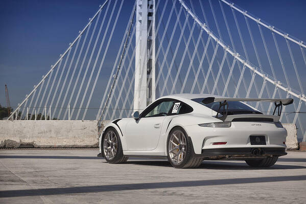 Cars Poster featuring the photograph Porsche GT3RS by ItzKirb Photography