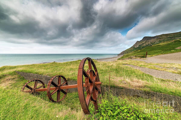 Nant Gwrtheyrn Poster featuring the photograph Porth y Nant by Adrian Evans