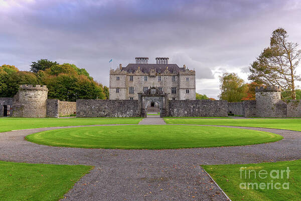 Ireland Poster featuring the photograph Portumna House by Juergen Klust