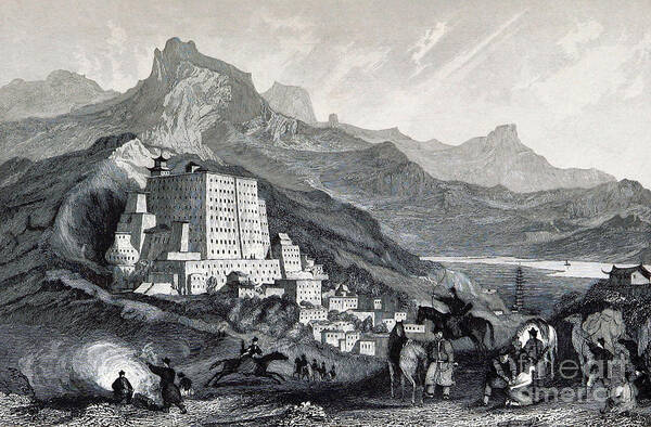 History Poster featuring the photograph Potala Palace, 19th Century by British Library