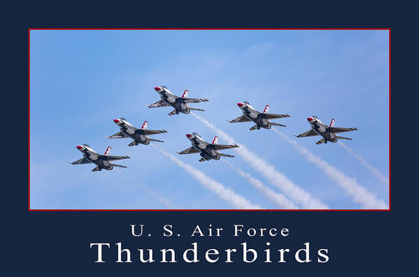 Precision Formation Poster featuring the photograph Precision Formation by Dale Kincaid