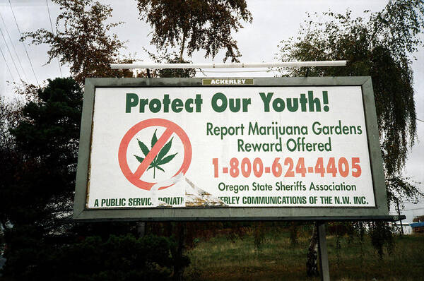 Old Poster featuring the photograph Protect Our Youth by Frank DiMarco