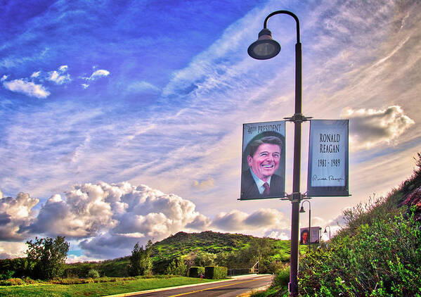 Ronald Reagan Poster featuring the photograph Reagan Country by Lynn Bauer