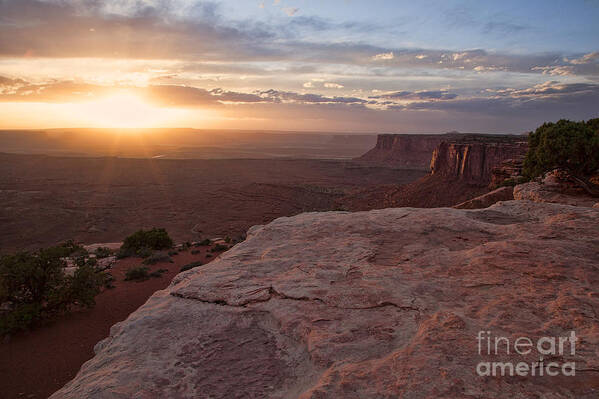 Utah Poster featuring the photograph Red Cliffs of Utah by Jim Garrison