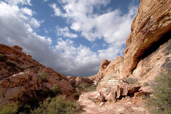 Red Rocks Canyon Poster featuring the photograph Red Rocks Canyon by Rich S