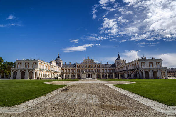 Royal Poster featuring the photograph Royal Palace of Aranjuez by Pablo Lopez