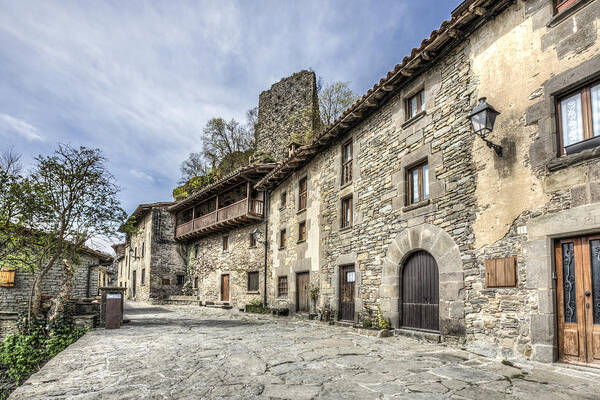 Rupit Poster featuring the photograph Rupit Catalonia by Marc Garrido