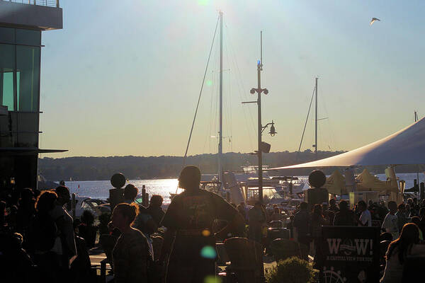 Washington Dc Poster featuring the photograph Sails and sunsets by Tyquill Williams